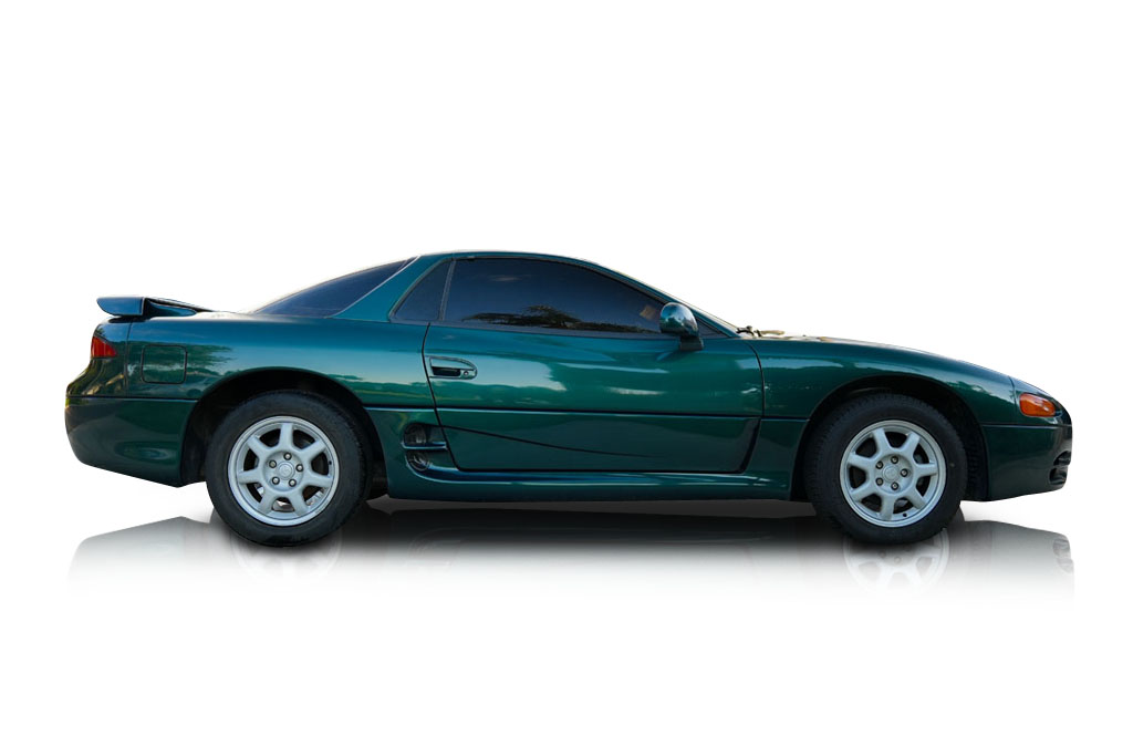 An incredible side shot photo of a car that you should buy.