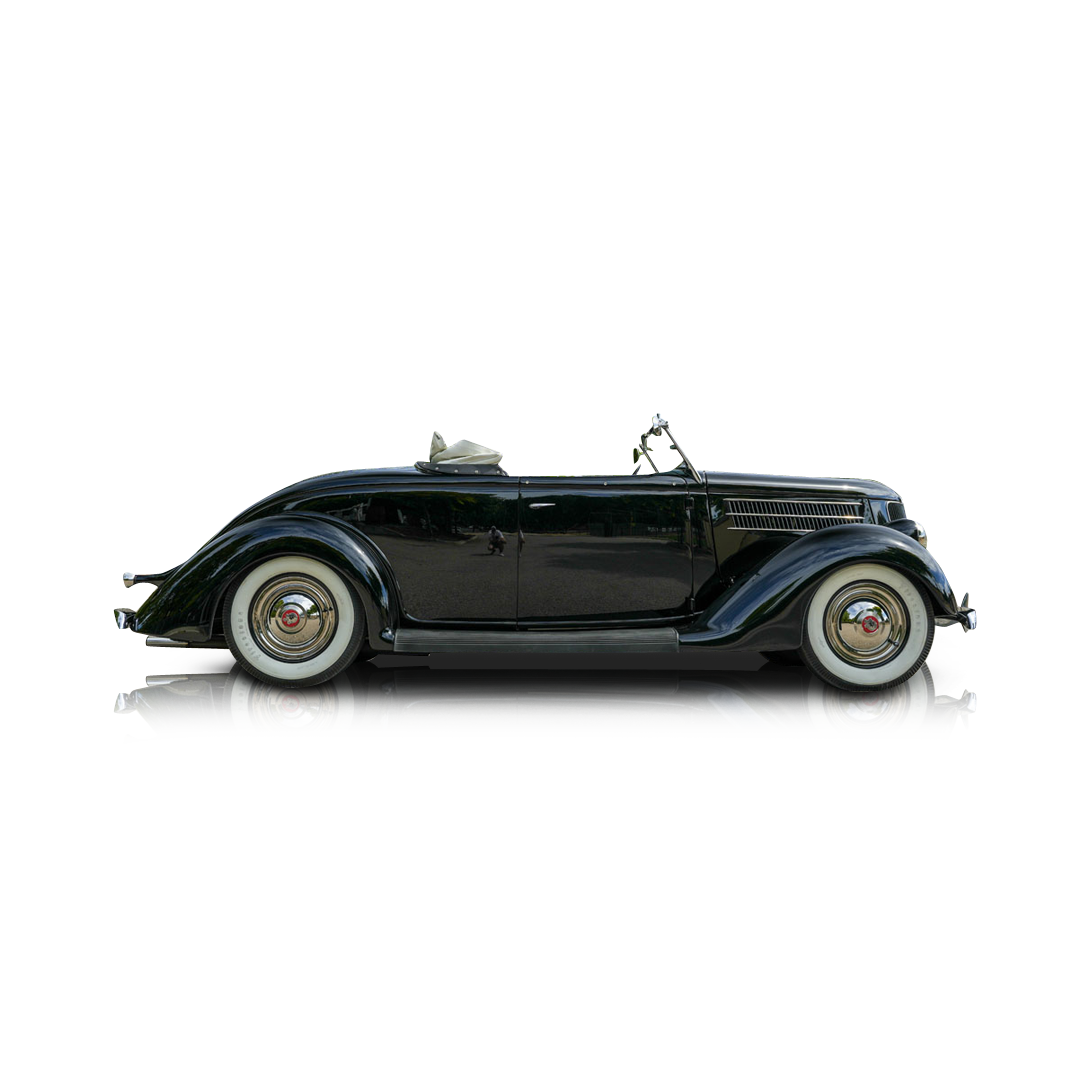 1936 Ford Roadster - Passenger side