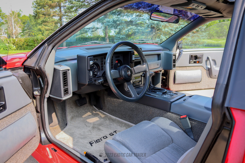 1988 Pontiac Fiero - Interior Photo
