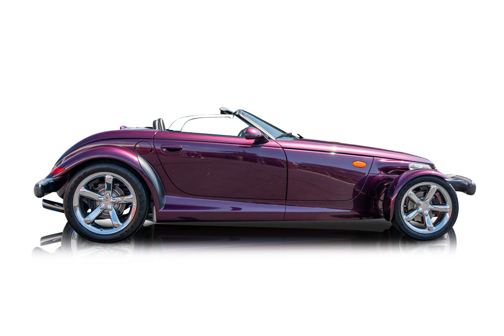 An incredible side shot photo of a car that you should buy.