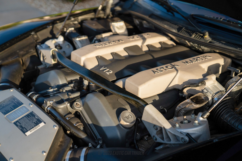 2003 Aston Martin Vanquish - Engine Photo