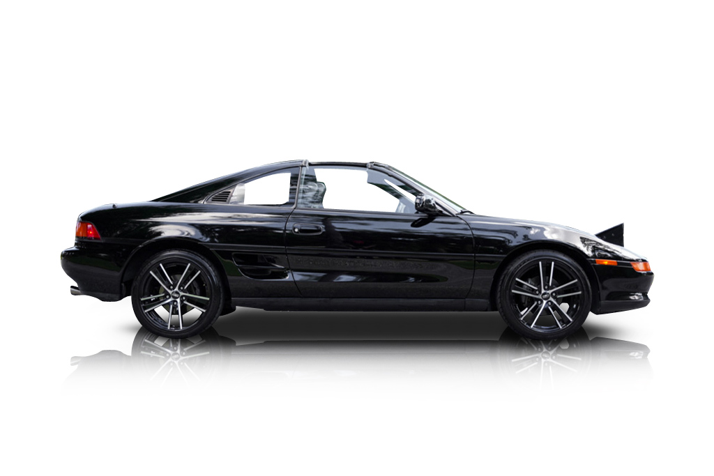 An incredible side shot photo of a car that you should buy.