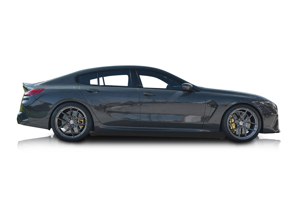An incredible side shot photo of a car that you should buy.