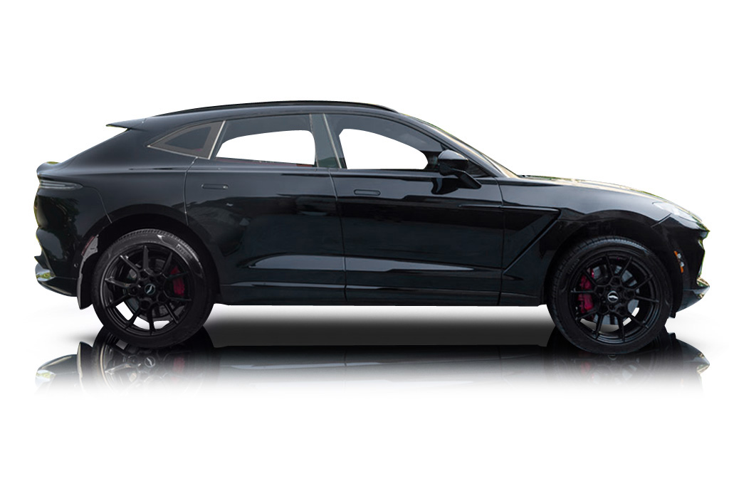 An incredible side shot photo of a car that you should buy.