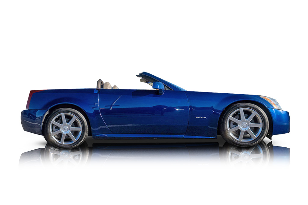 An incredible side shot photo of a car that you should buy.
