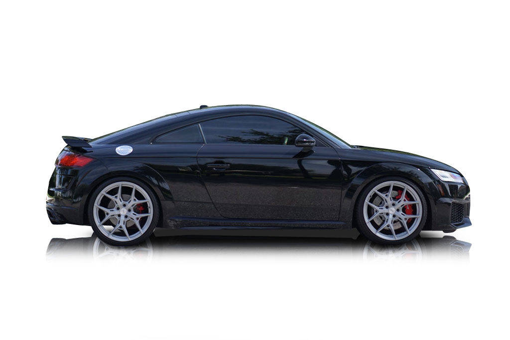 An incredible side shot photo of a car that you should buy.