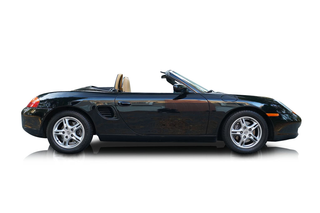 An incredible side shot photo of a car that you should buy.