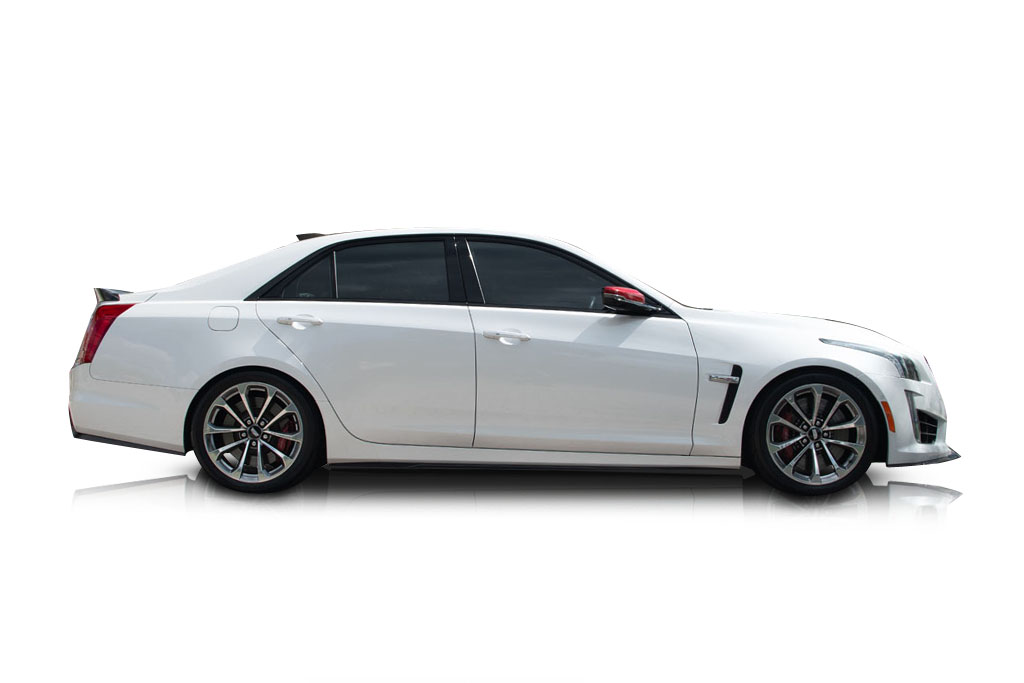 An incredible side shot photo of a car that you should buy.