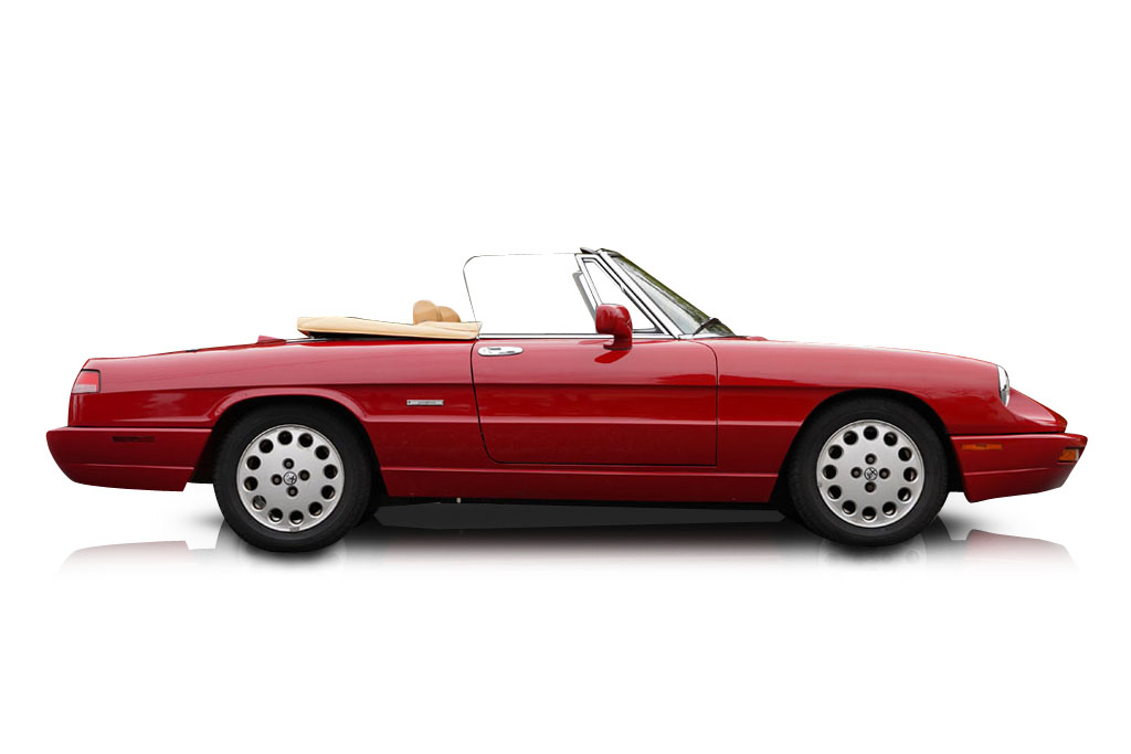 An incredible side shot photo of a car that you should buy.