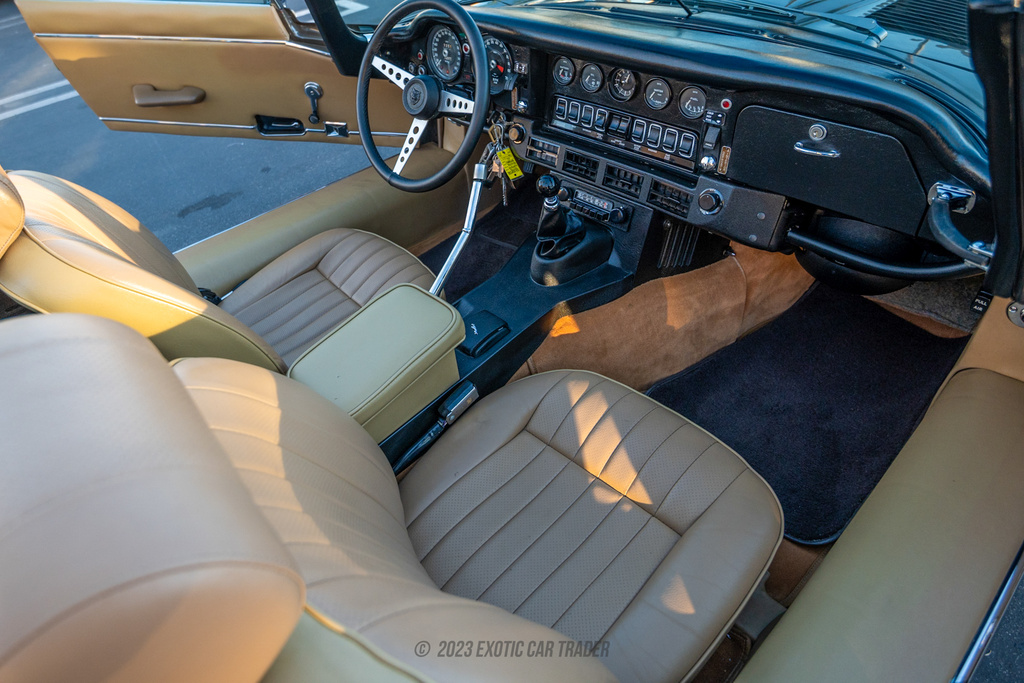 1974 Jaguar XKE - Interior Photo