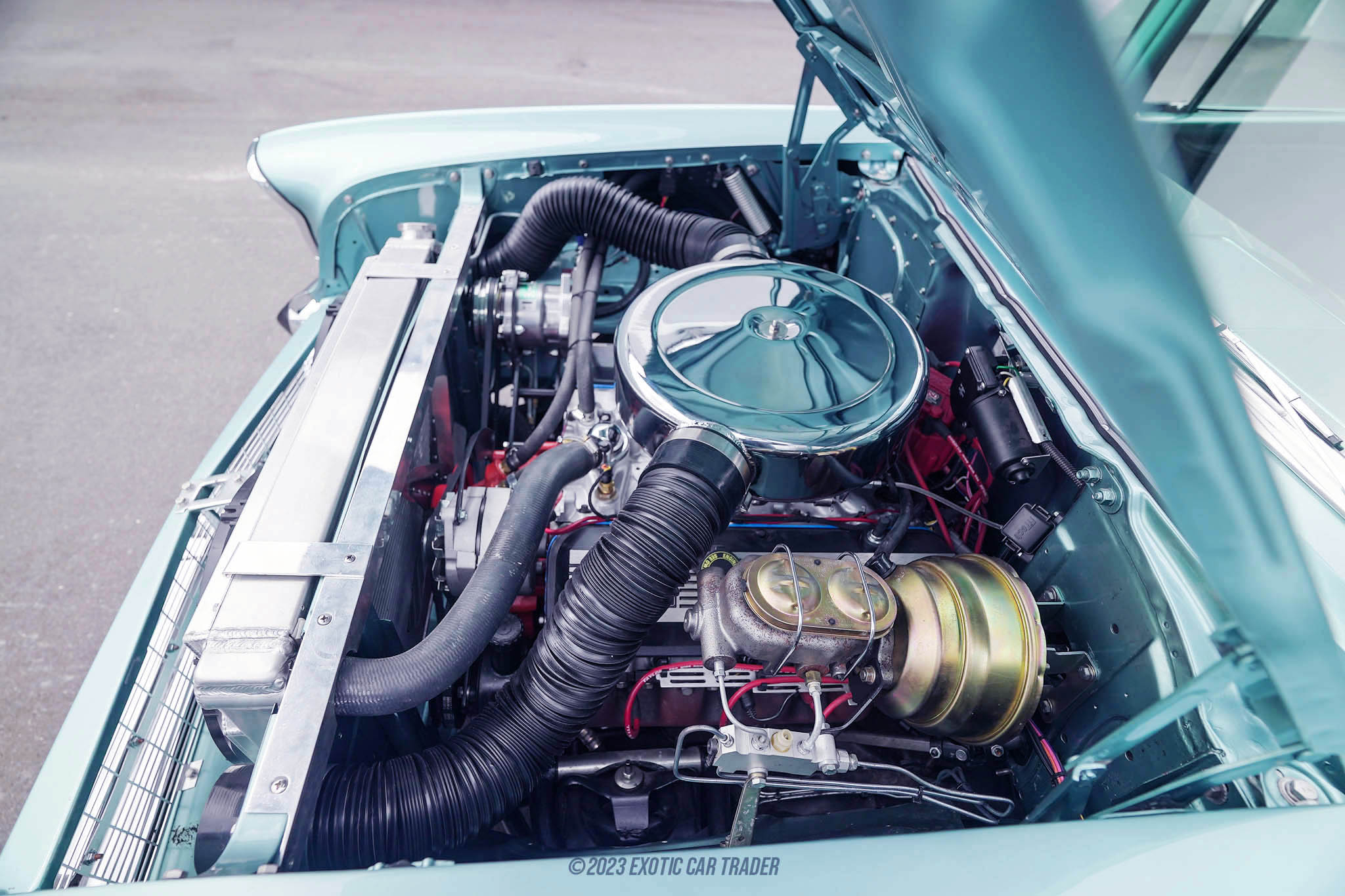 1957 Chevrolet 210 - Engine Photo
