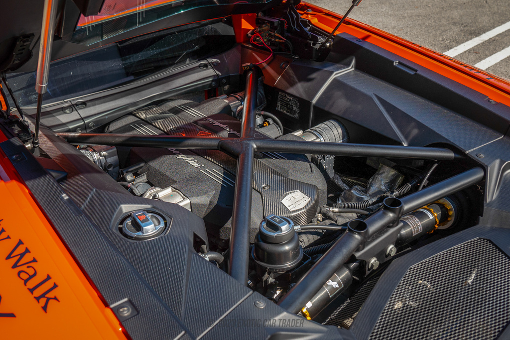 2012 Lamborghini Aventador - Engine Photo