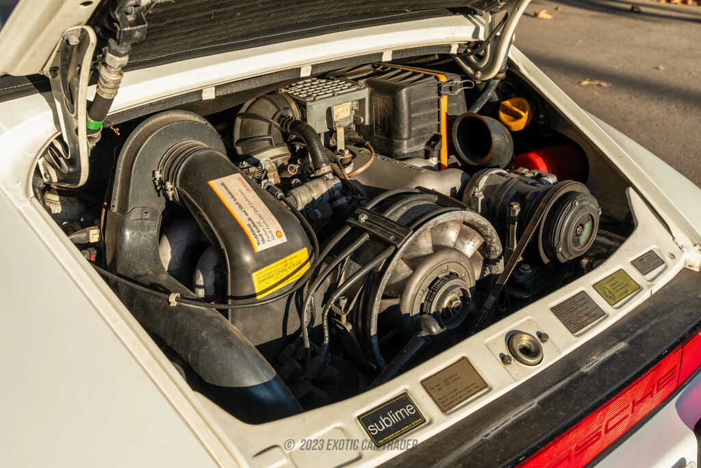 1988 Porsche 911 Carrera - Engine Photo