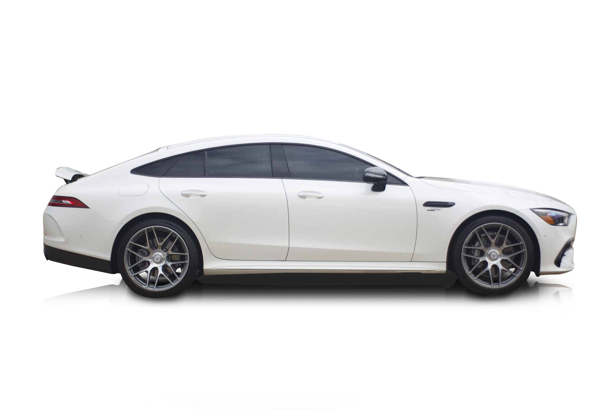 An incredible side shot photo of a car that you should buy.