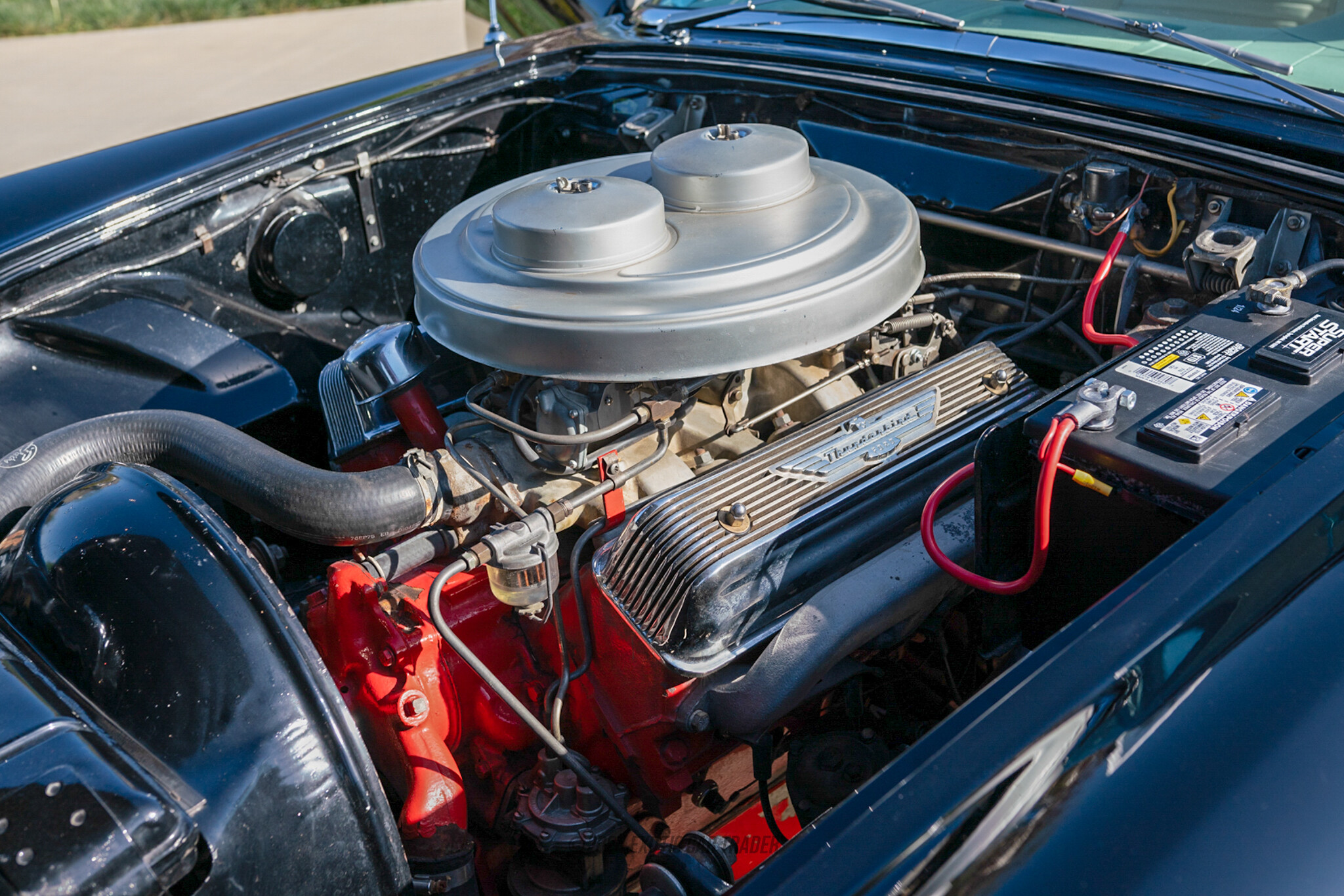 1957 Ford Thunderbird - Engine Photo