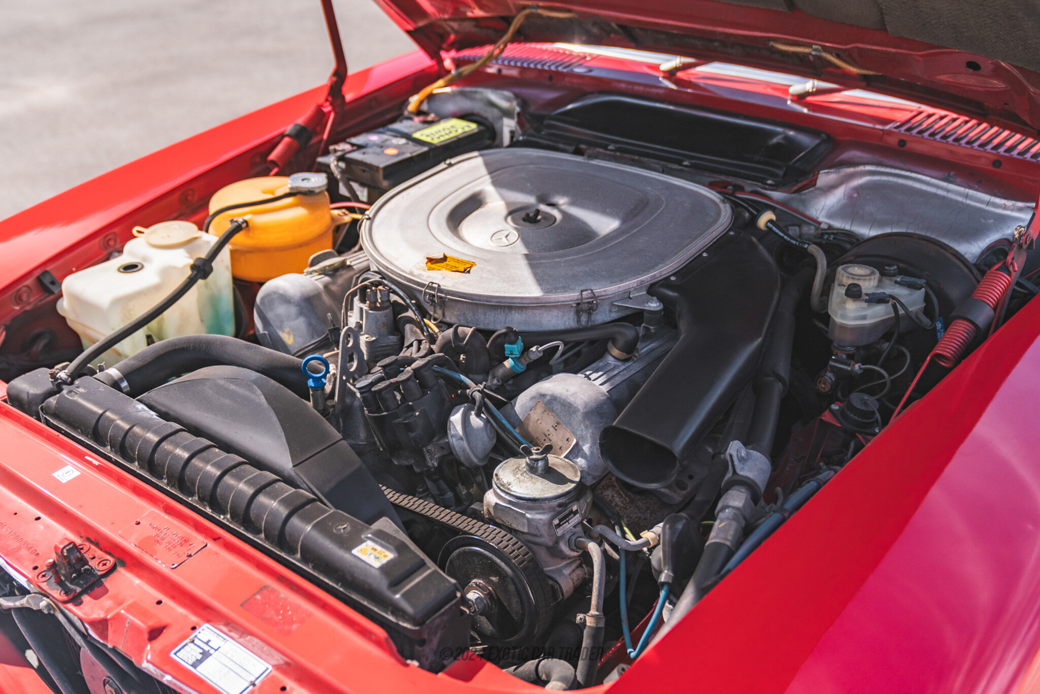 1980 Mercedes-Benz 380SL - Engine Photo
