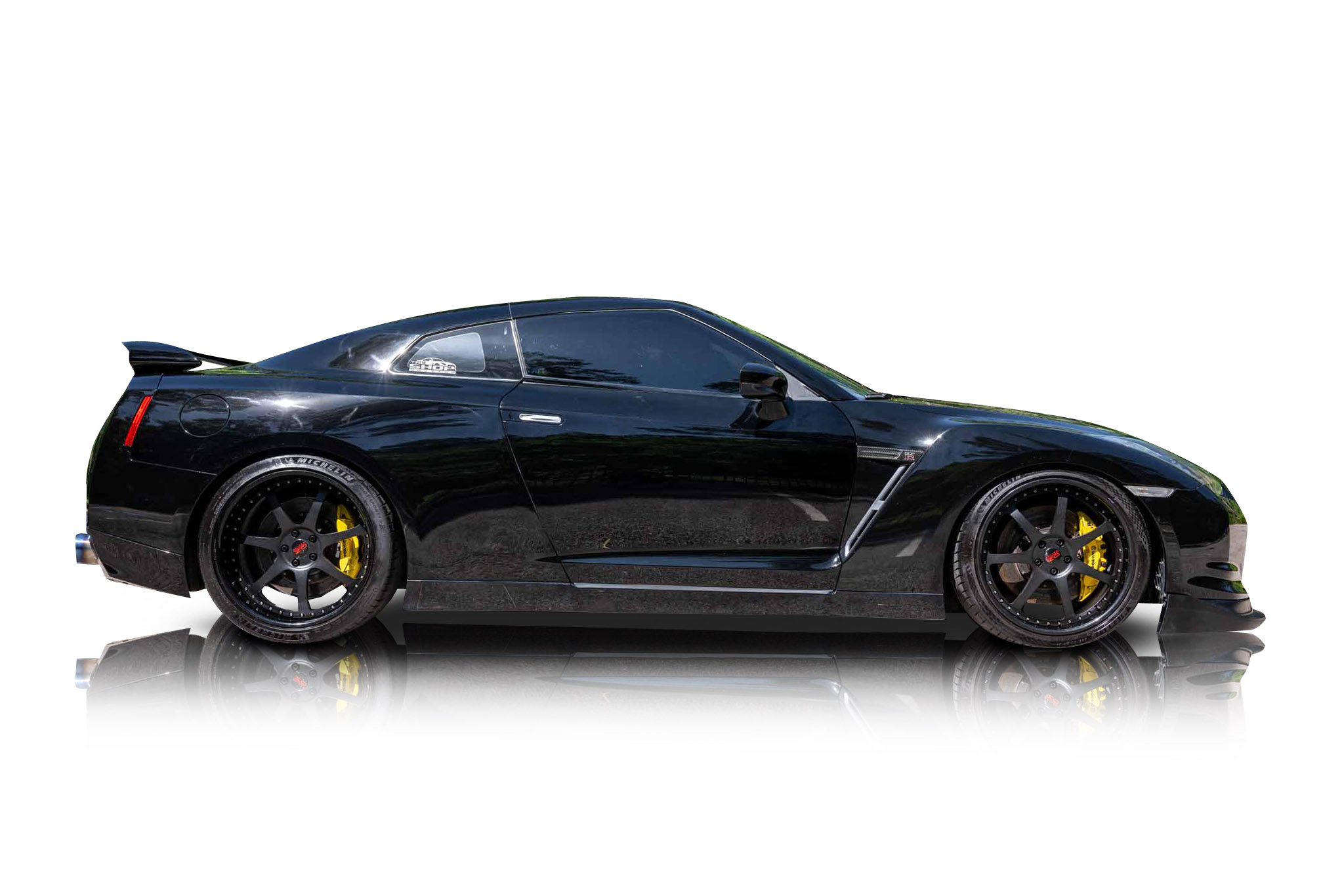 An incredible side shot photo of a car that you should buy.