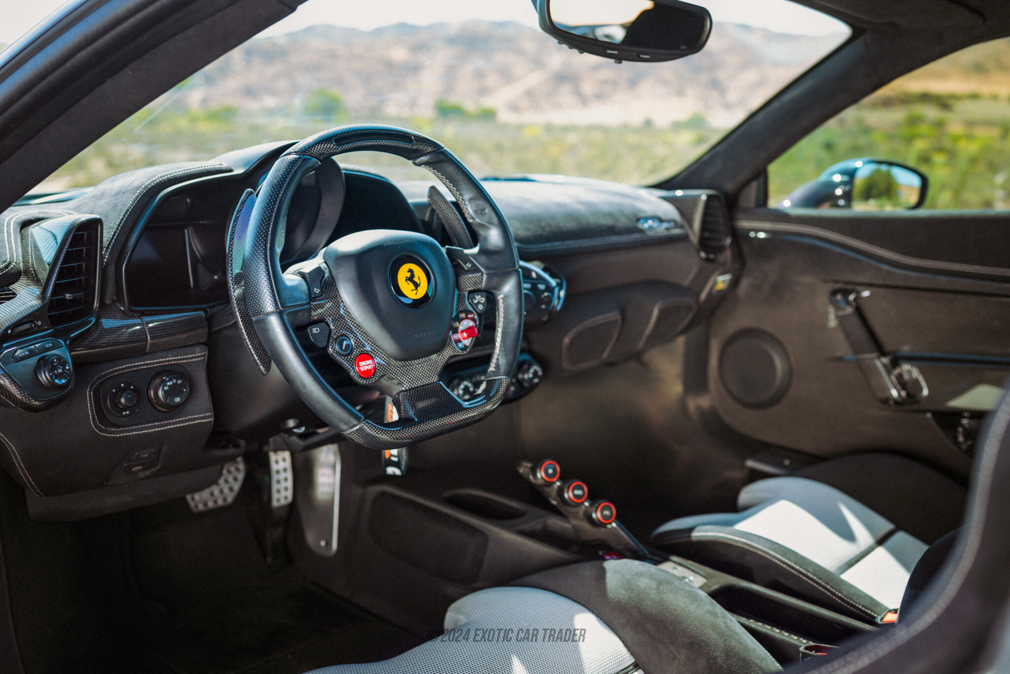 2015 Ferrari 458 Speciale - Interior Photo