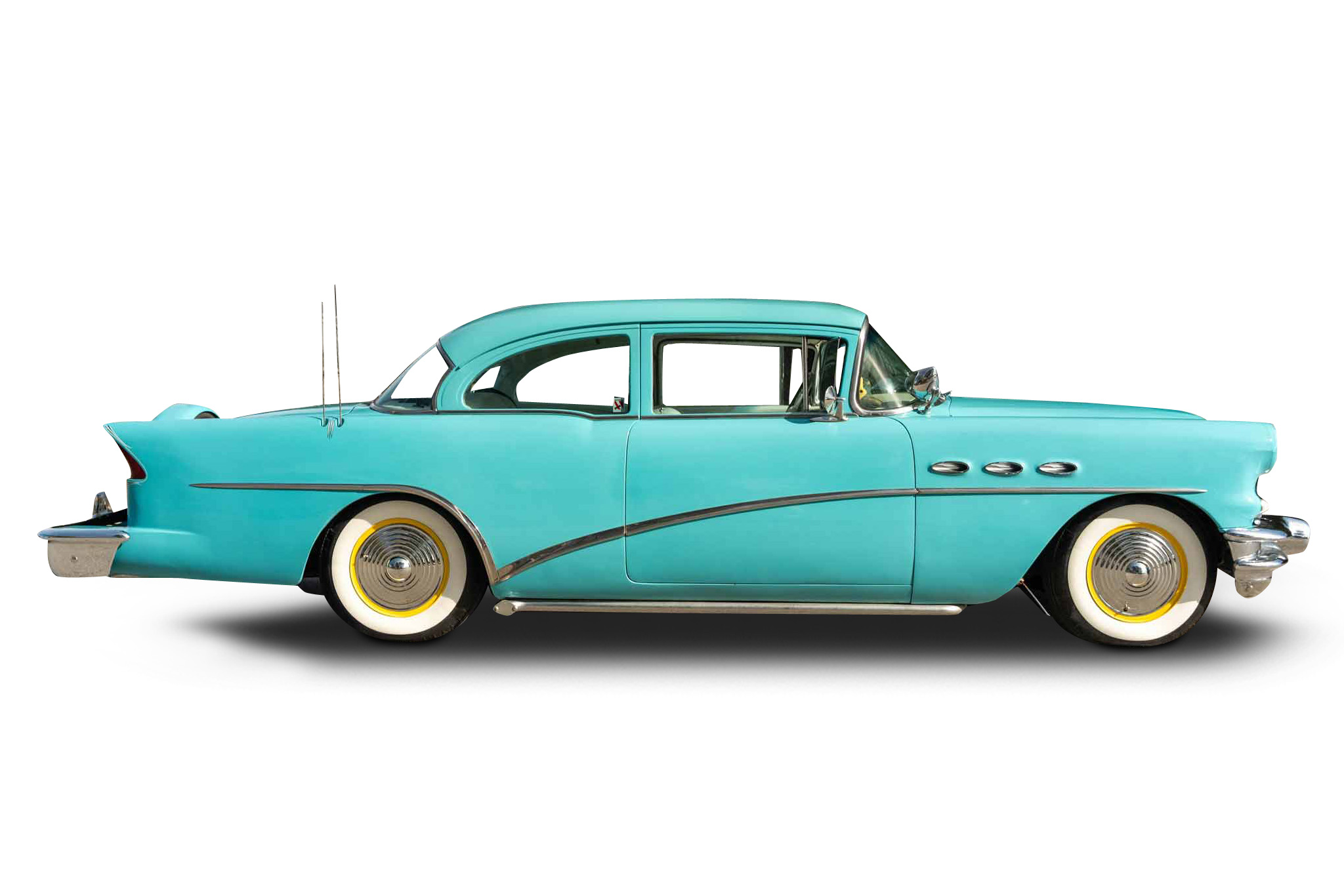An incredible side shot photo of a car that you should buy.