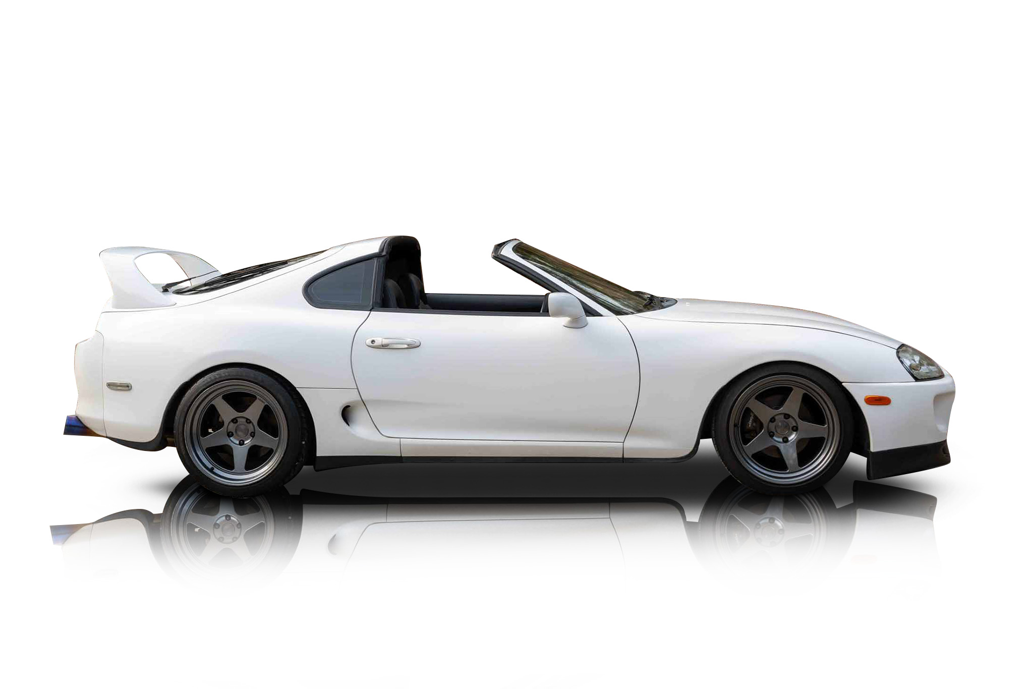 An incredible side shot photo of a car that you should buy.