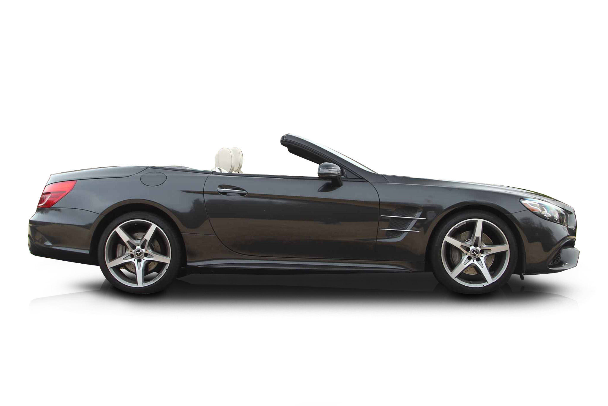 An incredible side shot photo of a car that you should buy.