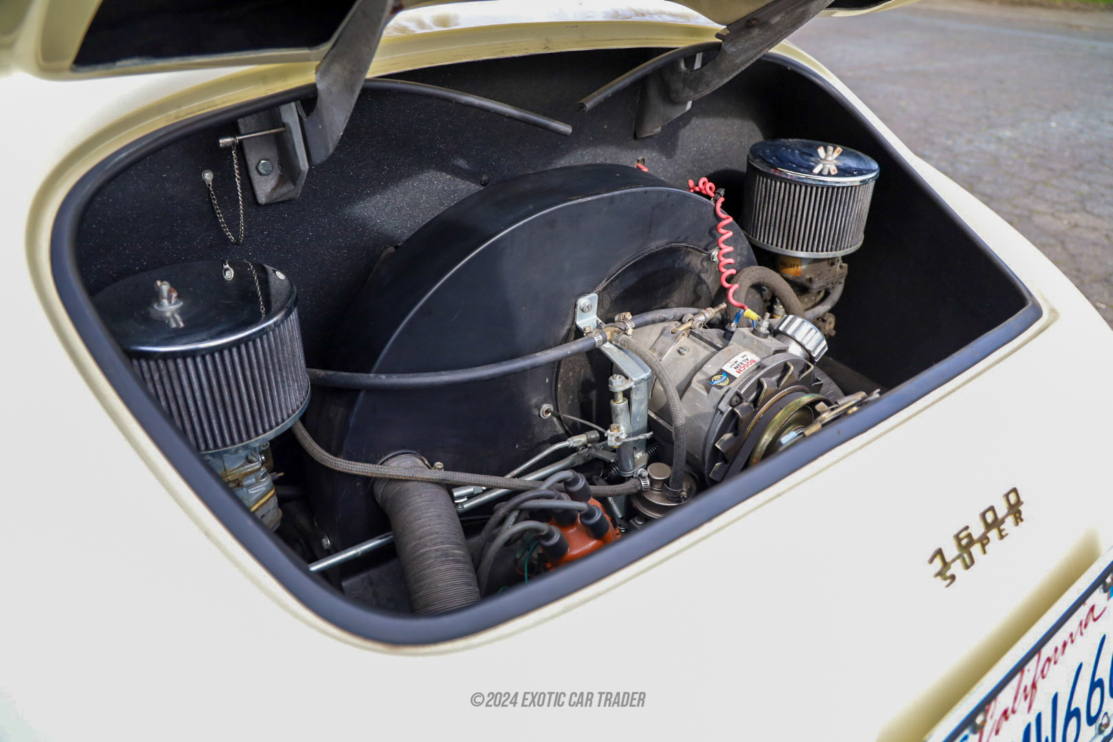1957 Porsche 356 Speedster - Engine Photo