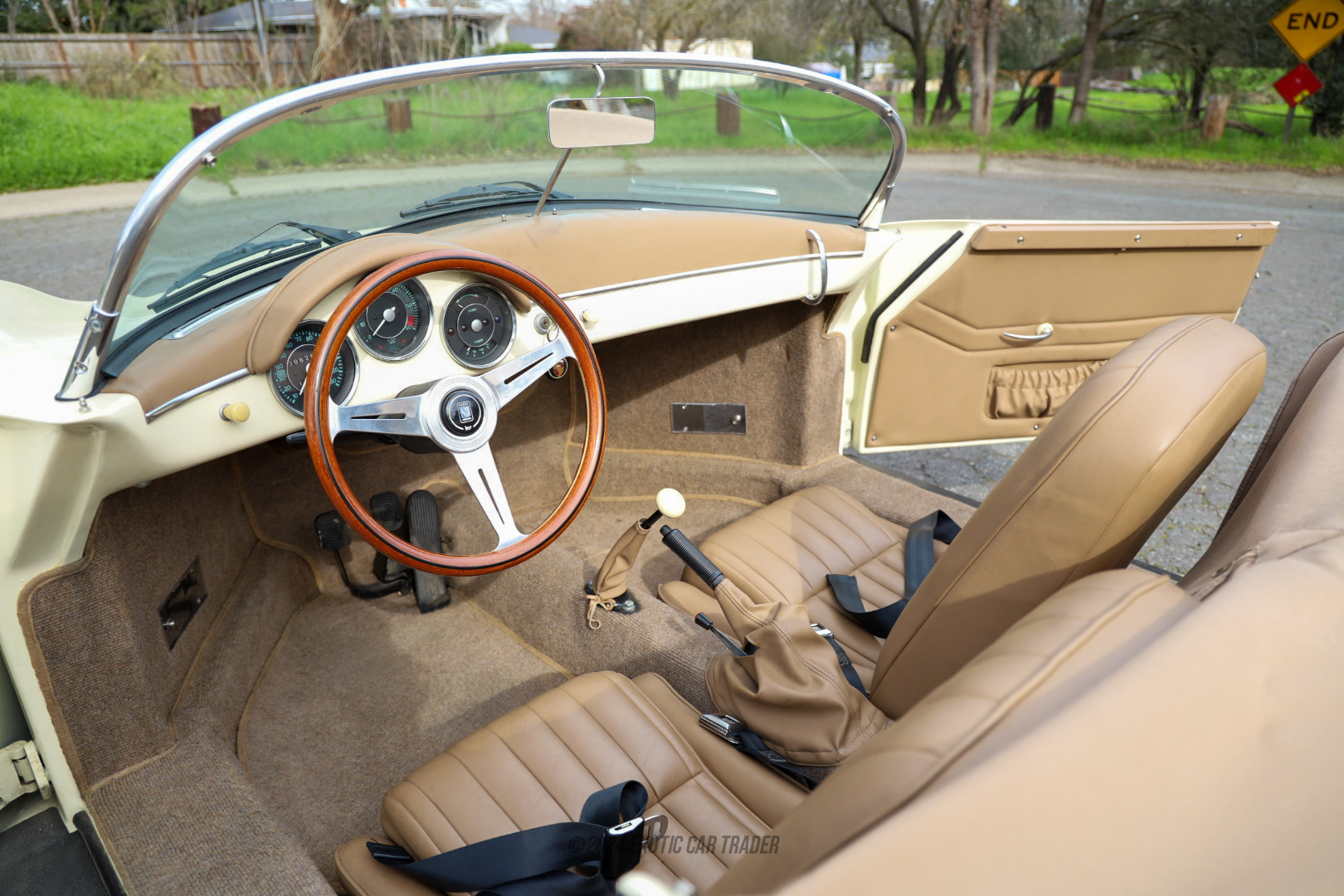 1957 Porsche 356 Speedster - Interior Photo