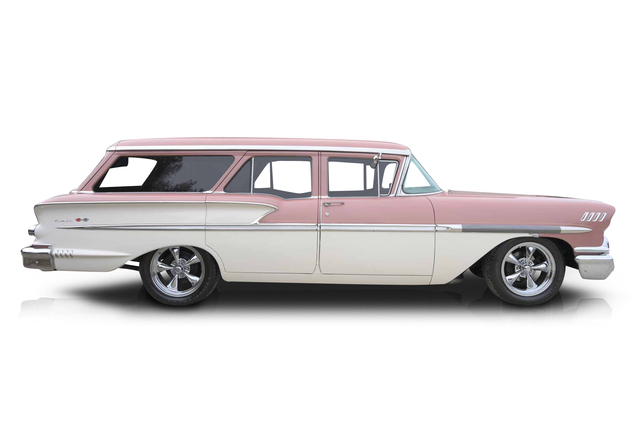Passenger side photo of vehicle