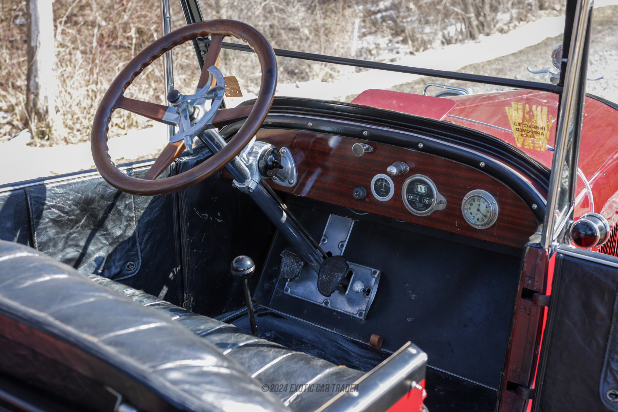 1923 Reo Model T-6 - Interior Photo