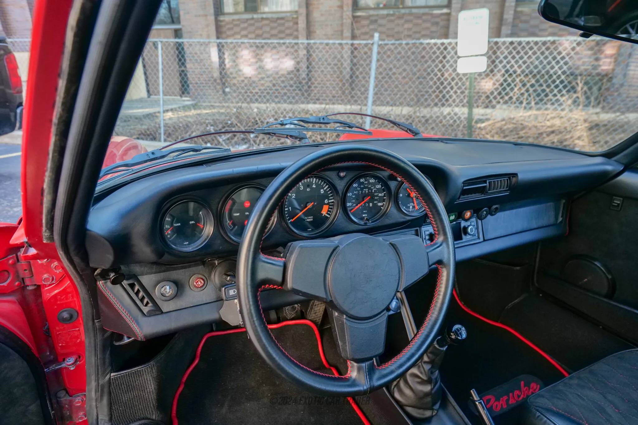 1980 Porsche 911 - Interior Photo
