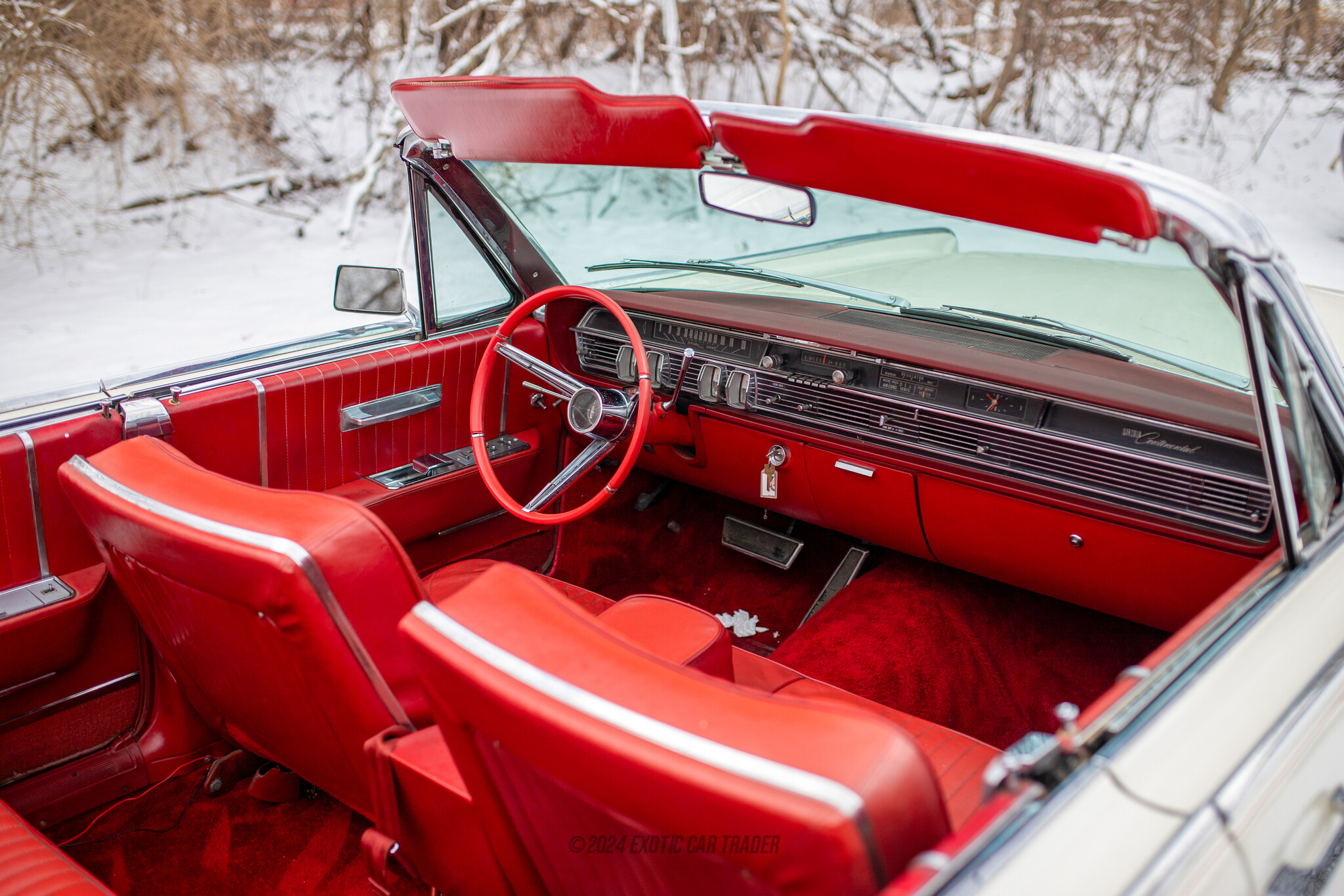 1964 Lincoln Continental - Interior Photo