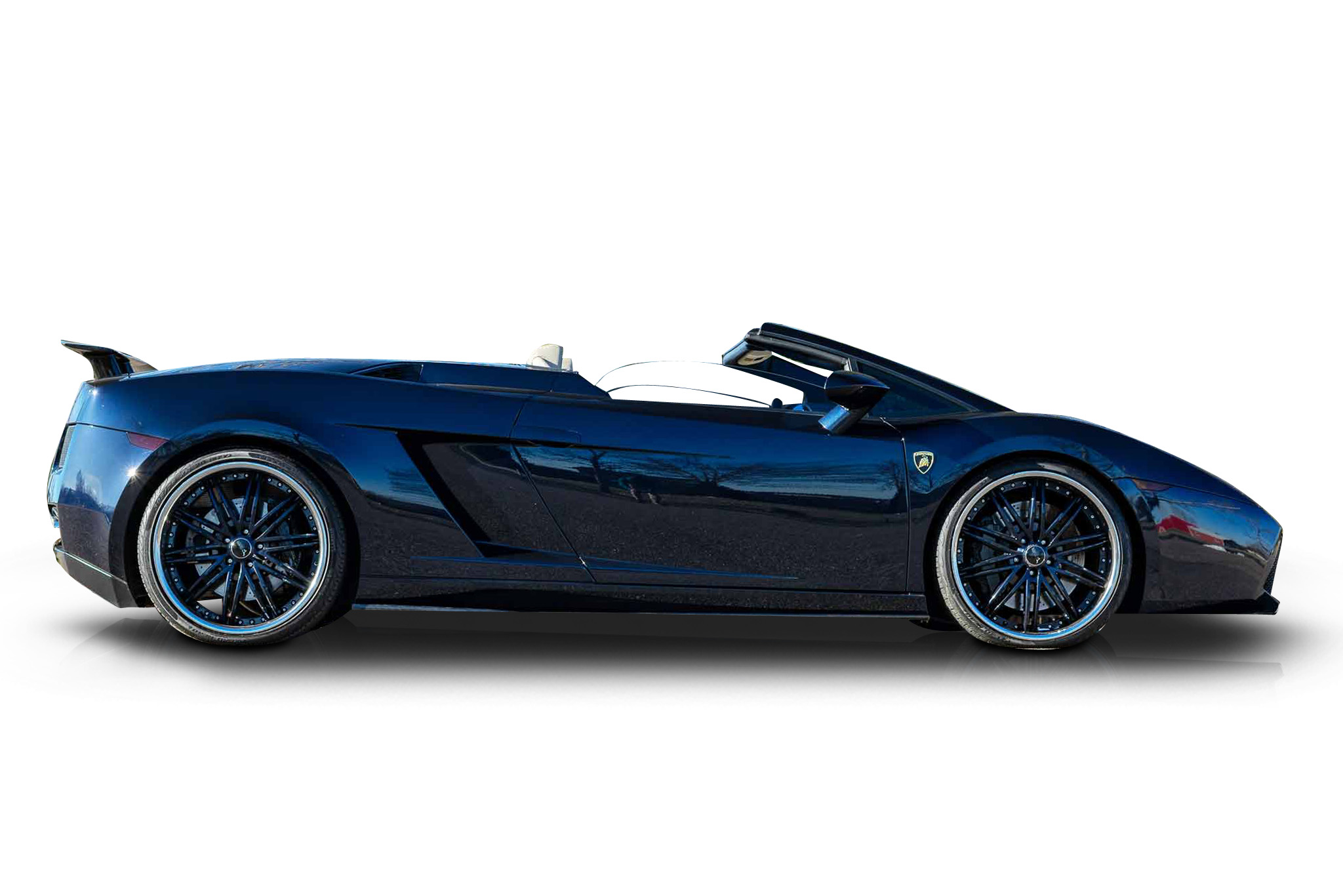 An incredible side shot photo of a car that you should buy.