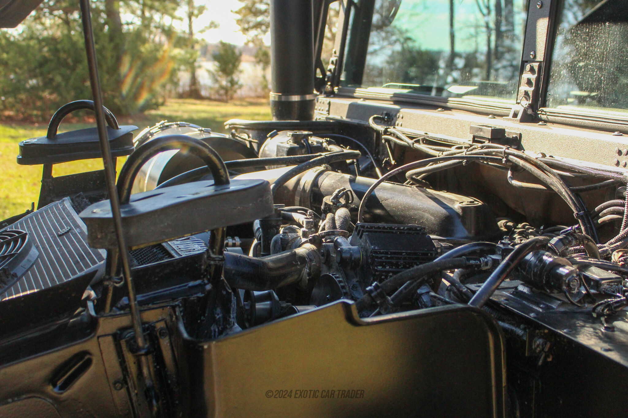 1990 AM General Humvee - Engine Photo