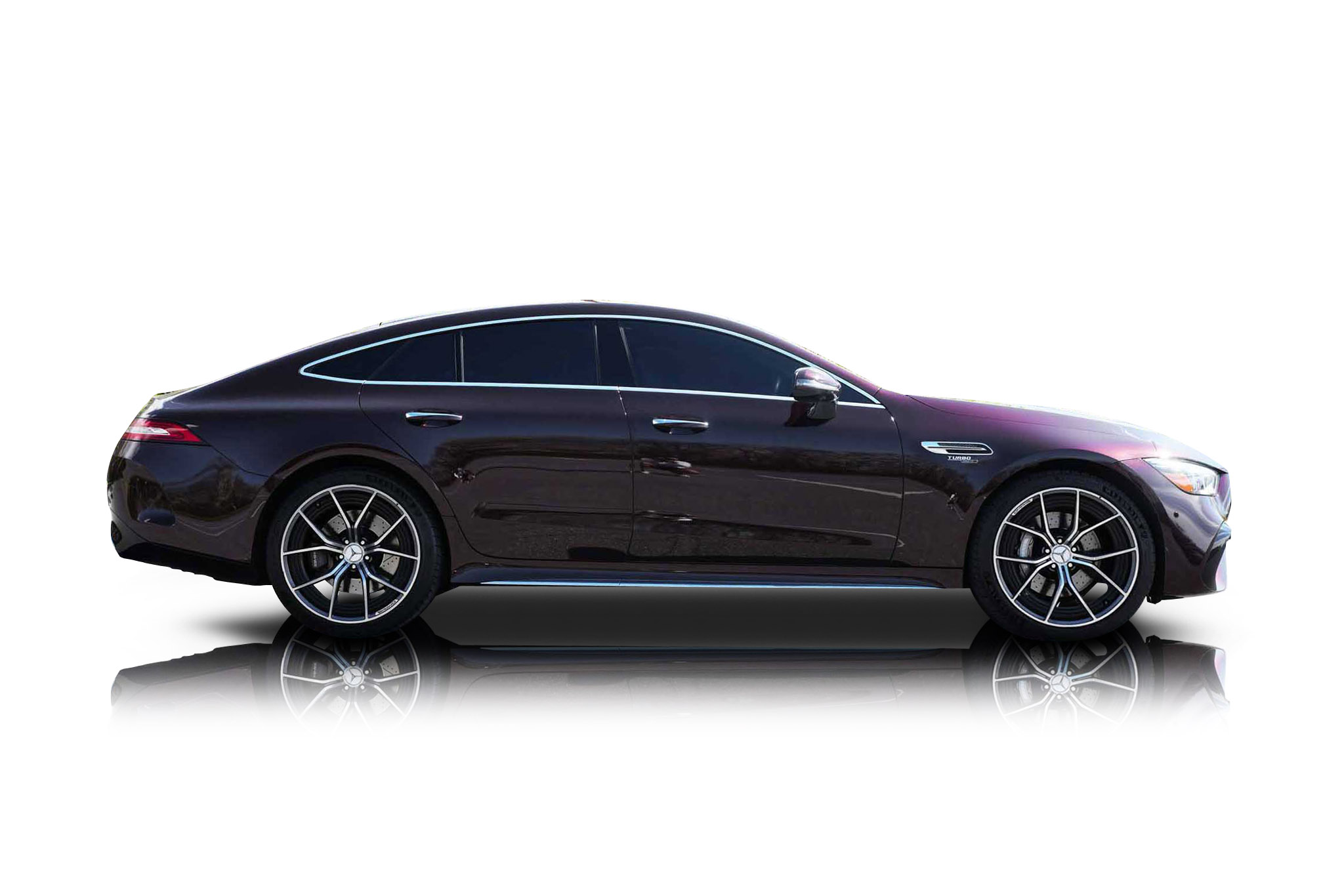 An incredible side shot photo of a car that you should buy.