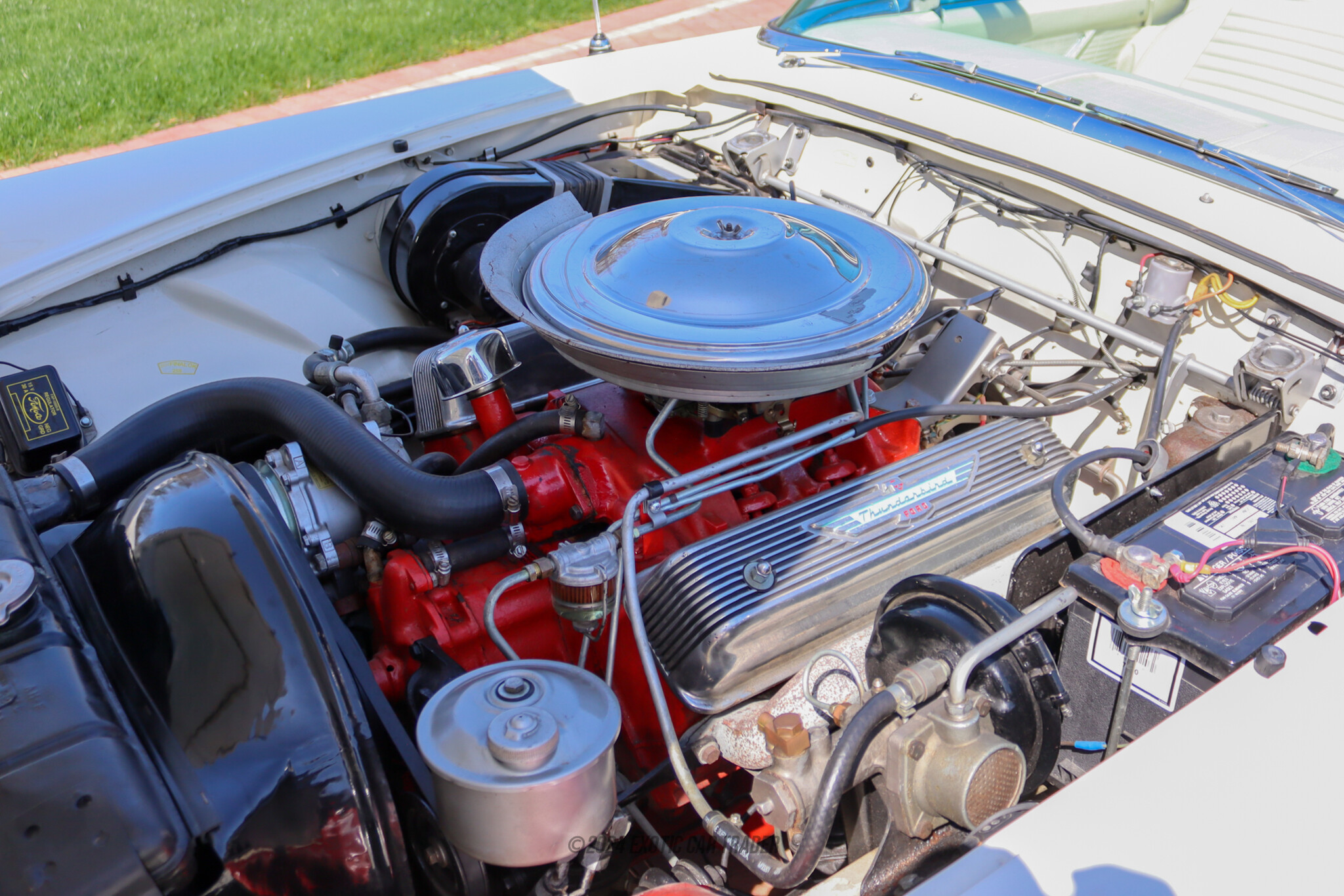 1957 Ford Thunderbird  - Engine Photo