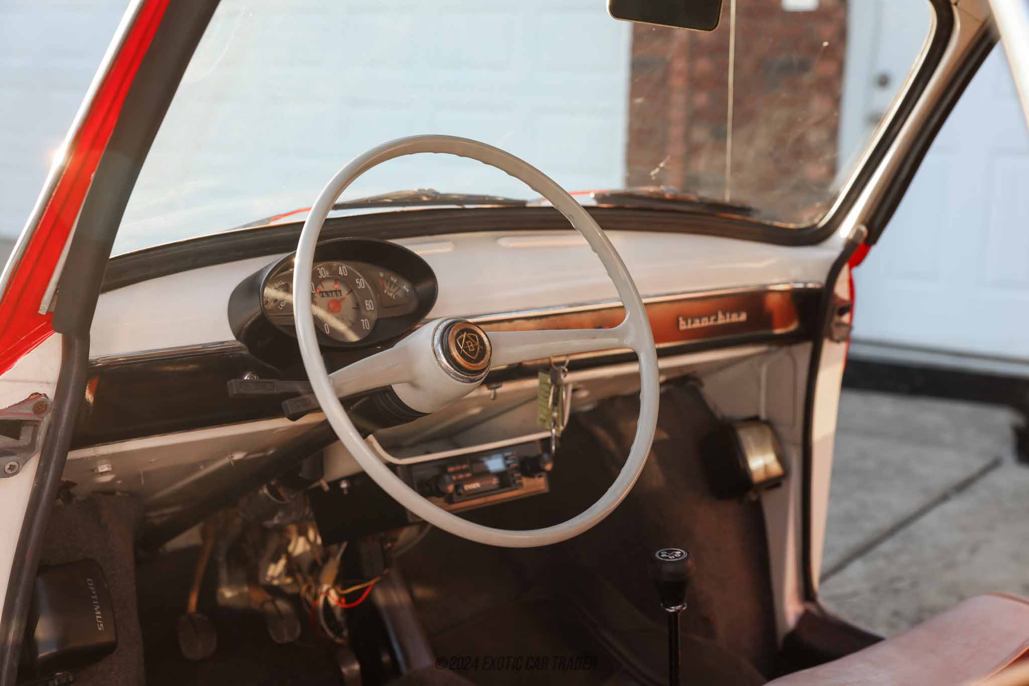 1959 Fiat Bianchina - Interior Photo