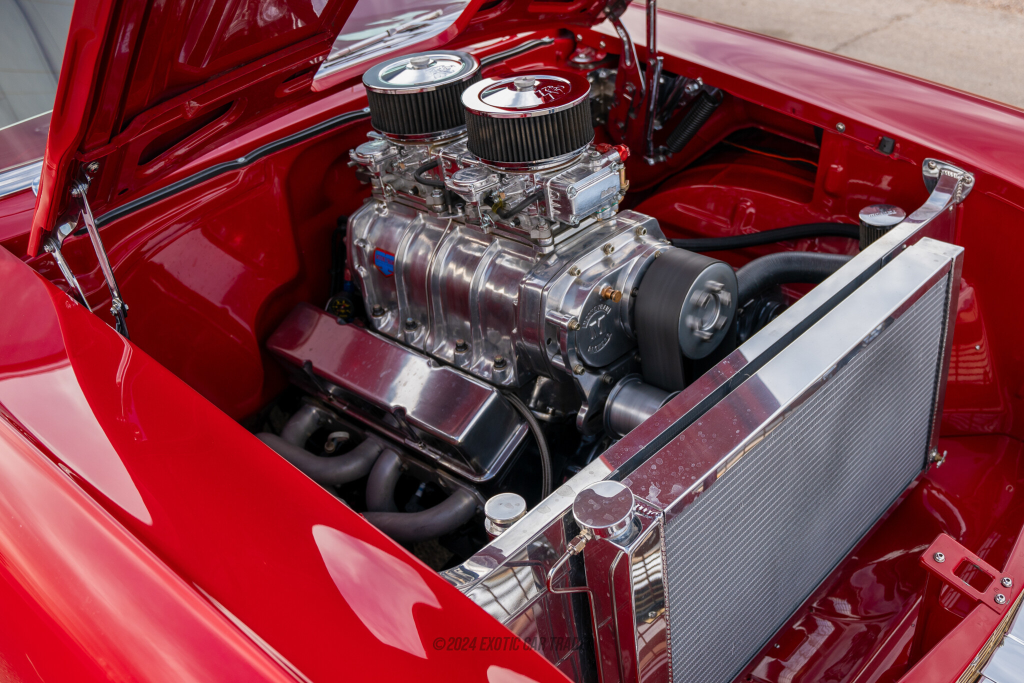 1957 Chevrolet Bel Air - Engine Photo