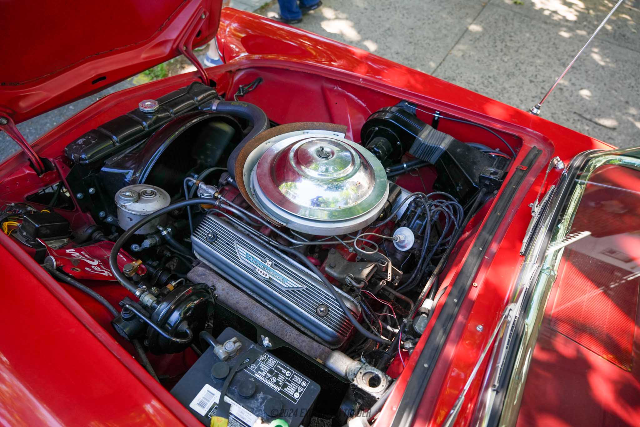 1955 Ford Thunderbird - Engine Photo