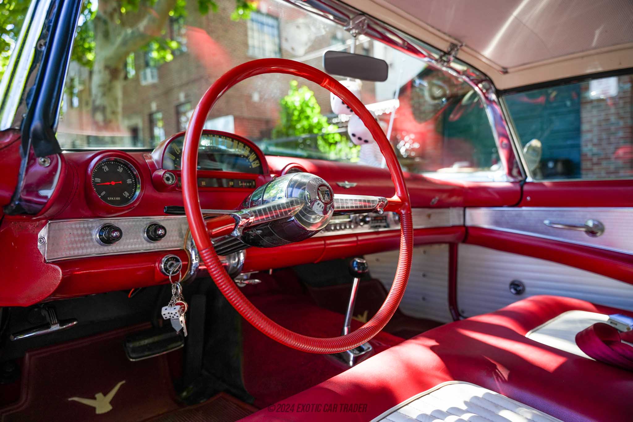 1955 Ford Thunderbird - Interior Photo