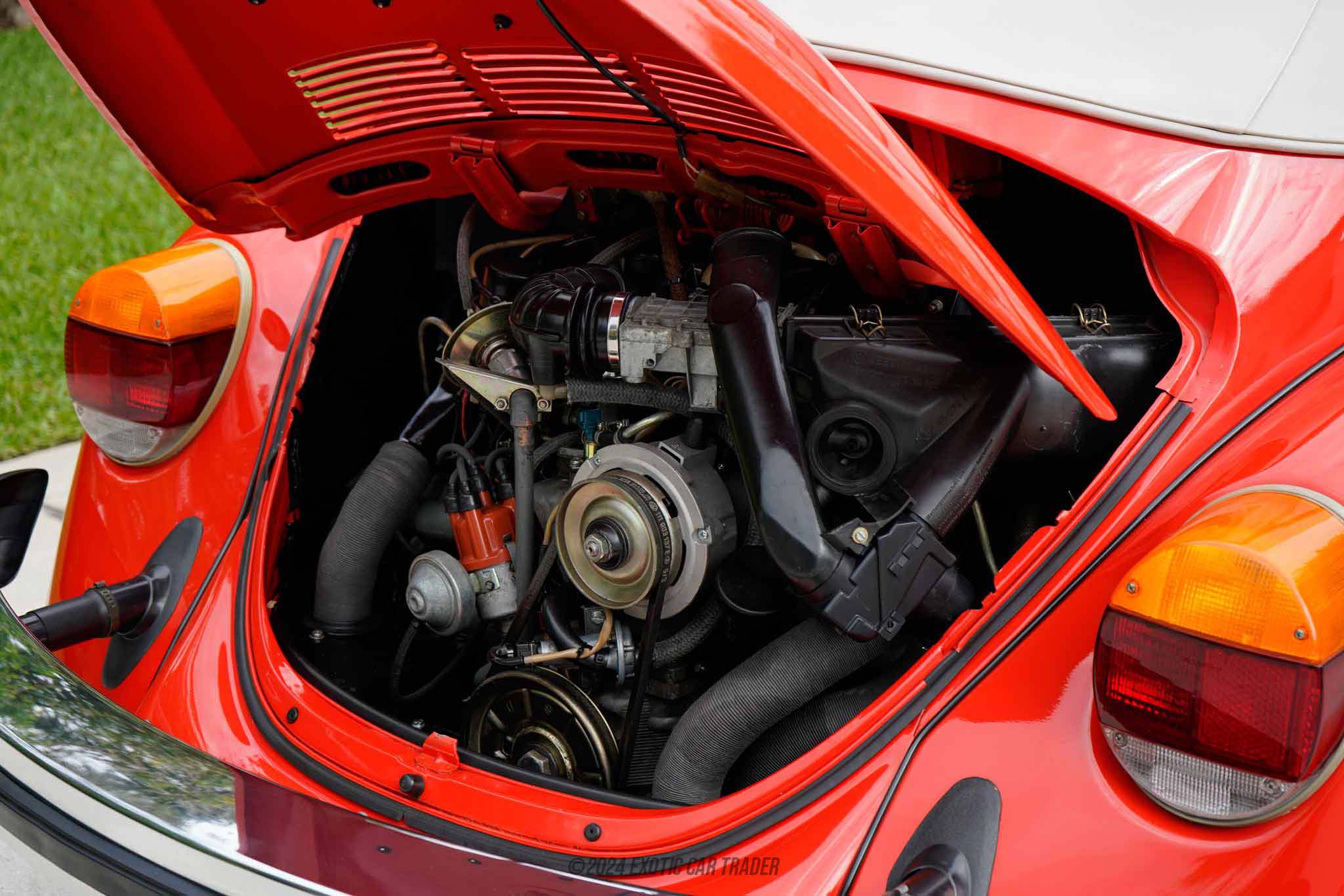 1979 Volkswagen Beetle Convertible - Engine Photo