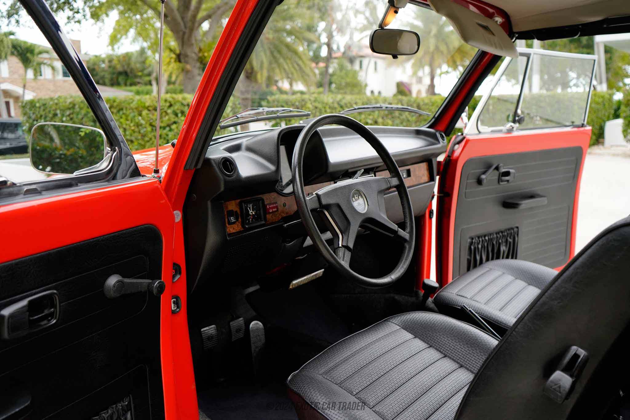 1979 Volkswagen Beetle Convertible - Interior Photo
