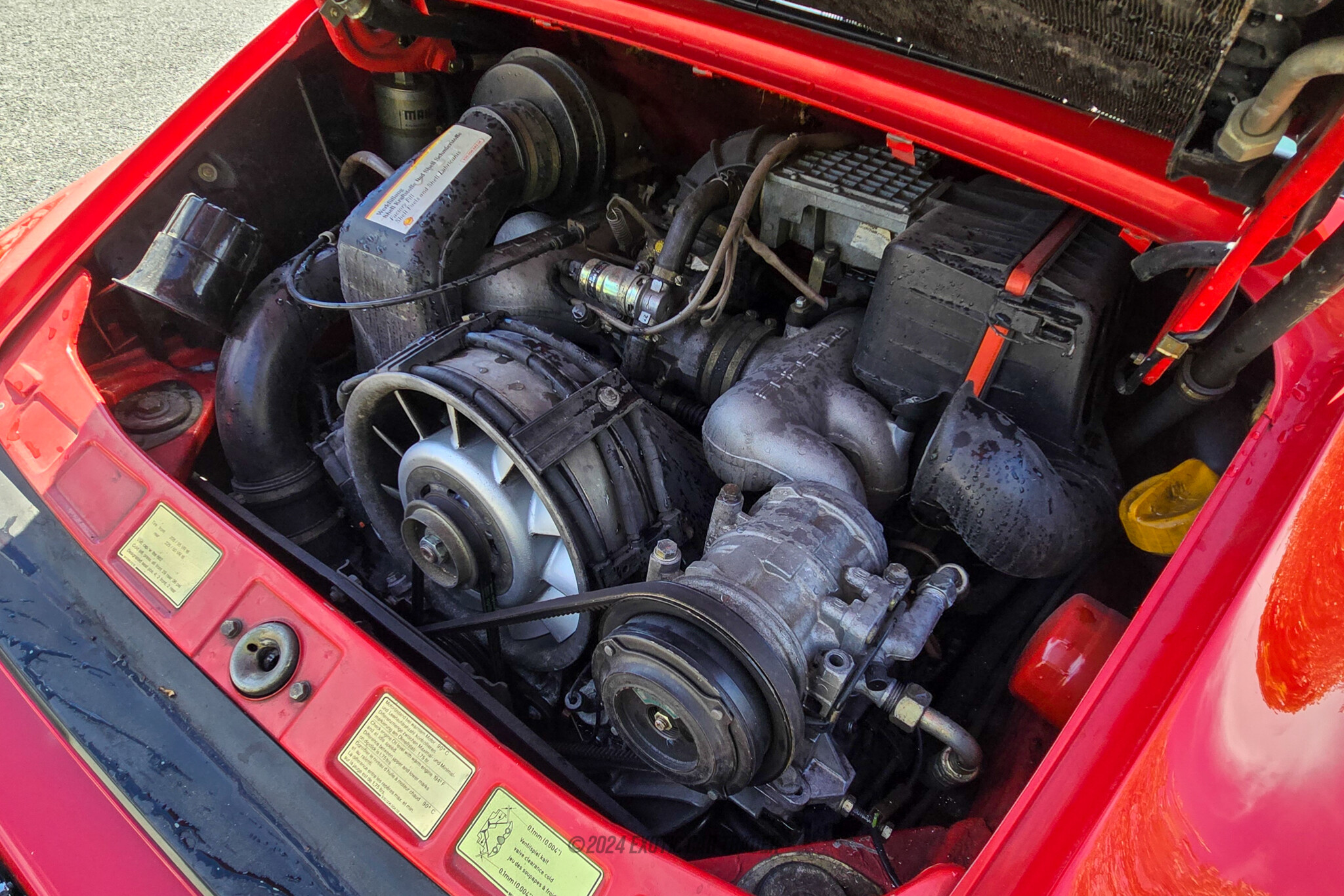 1987 Porsche 911 Carrera Targa - Engine Photo