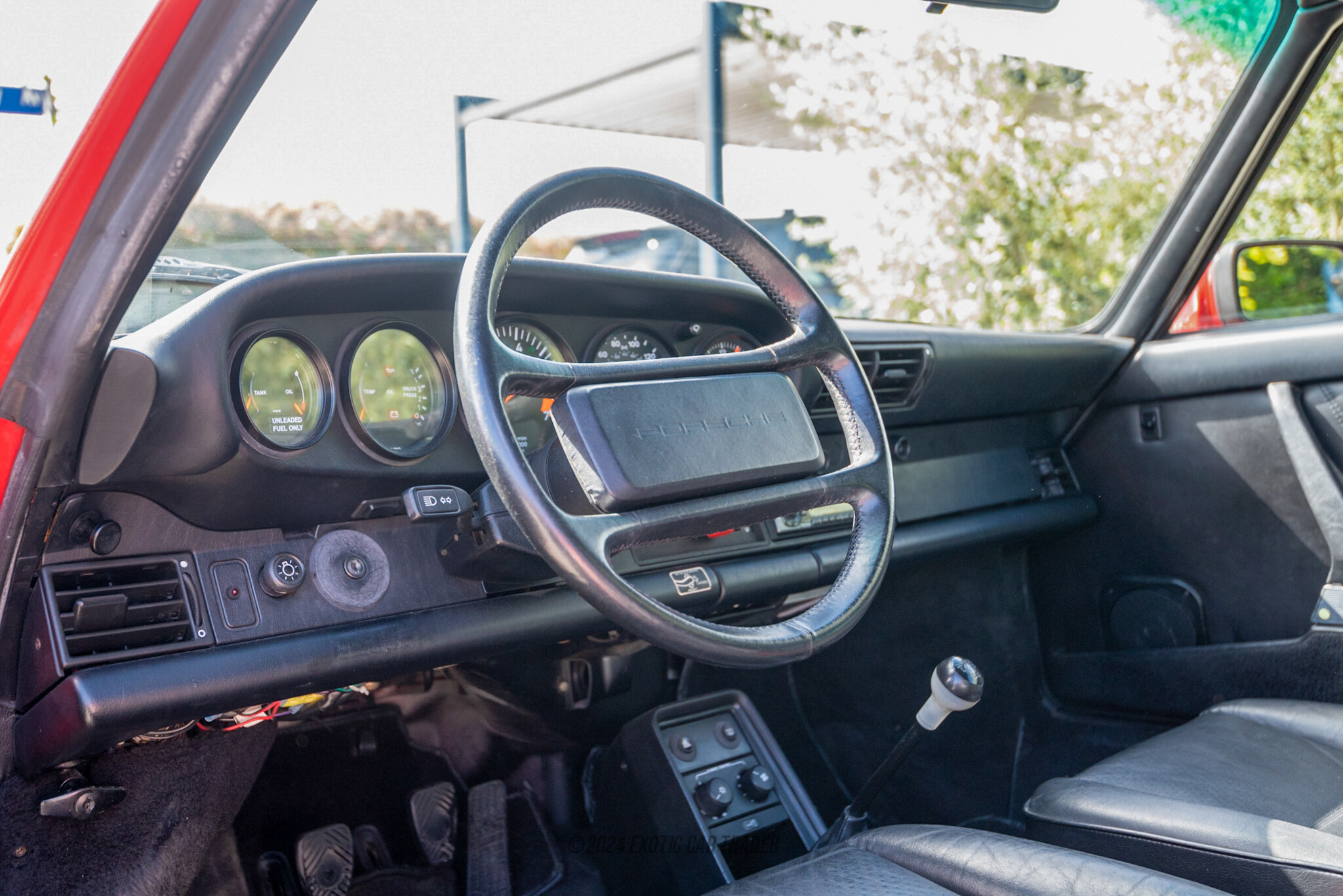 1987 Porsche 911 Carrera Targa - Interior Photo