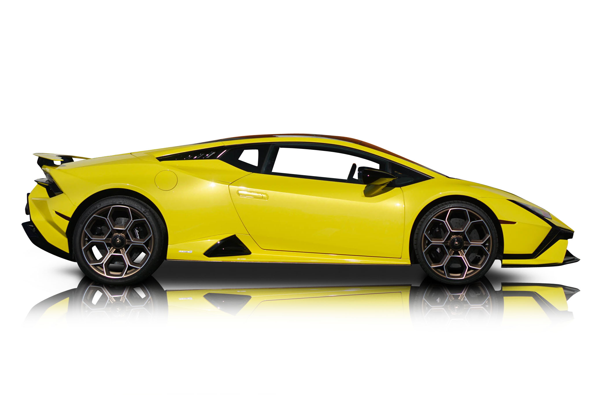 An incredible side shot photo of a Lamborghini Huracan previously listed on Exotic Car Trader