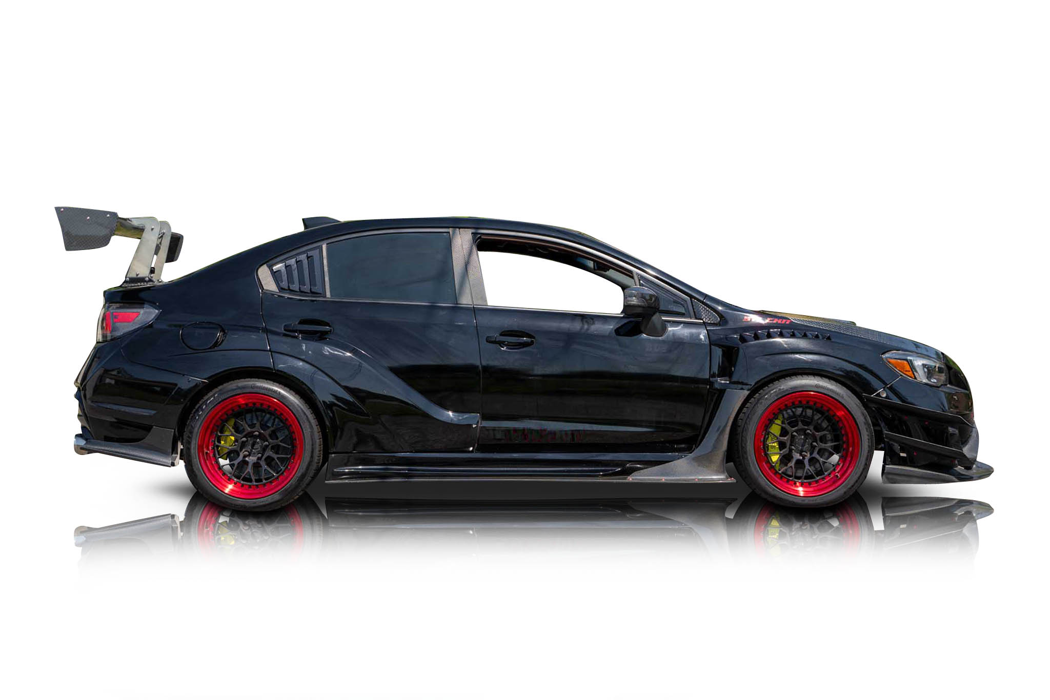 An incredible side shot photo of a car that you should buy.