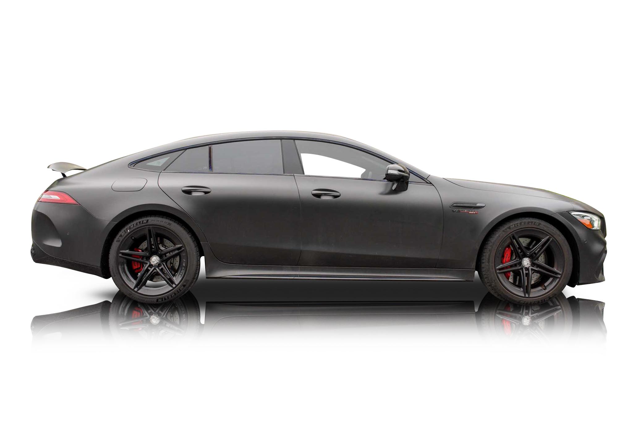 An incredible side shot photo of a car that you should buy.
