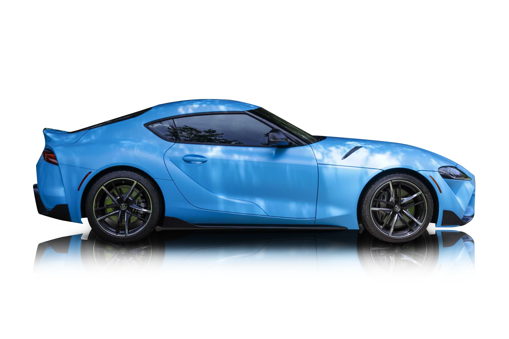 An incredible side shot photo of a car that you should buy.