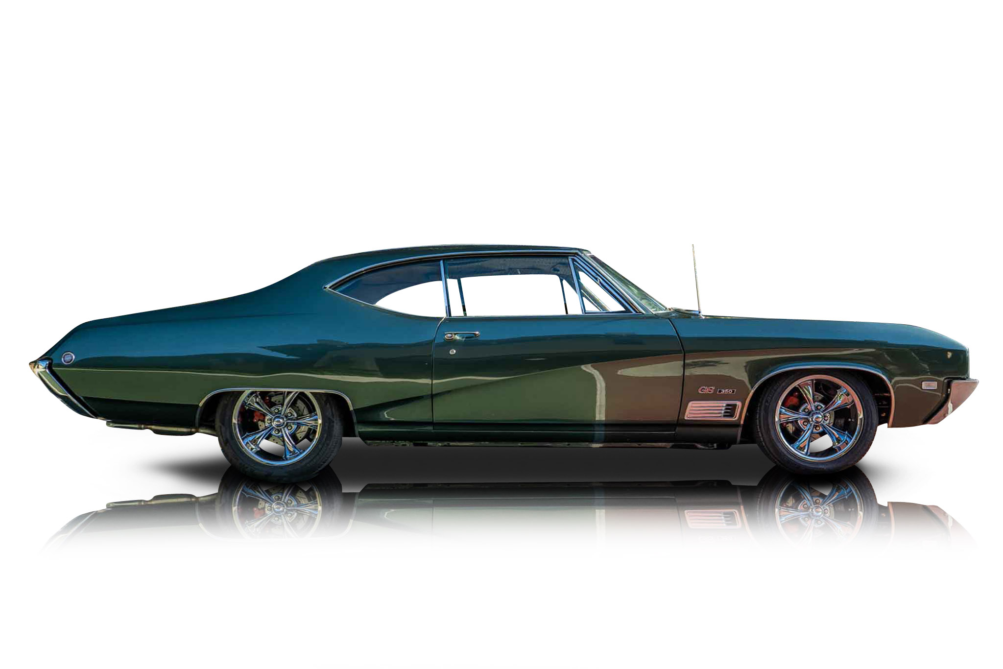An incredible side shot photo of a car that you should buy.