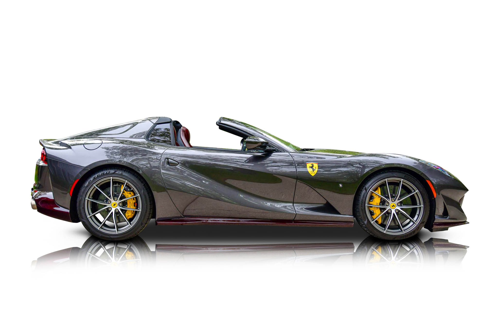 An incredible side shot photo of a Ferrari 812GTS previously listed on Exotic Car Trader
