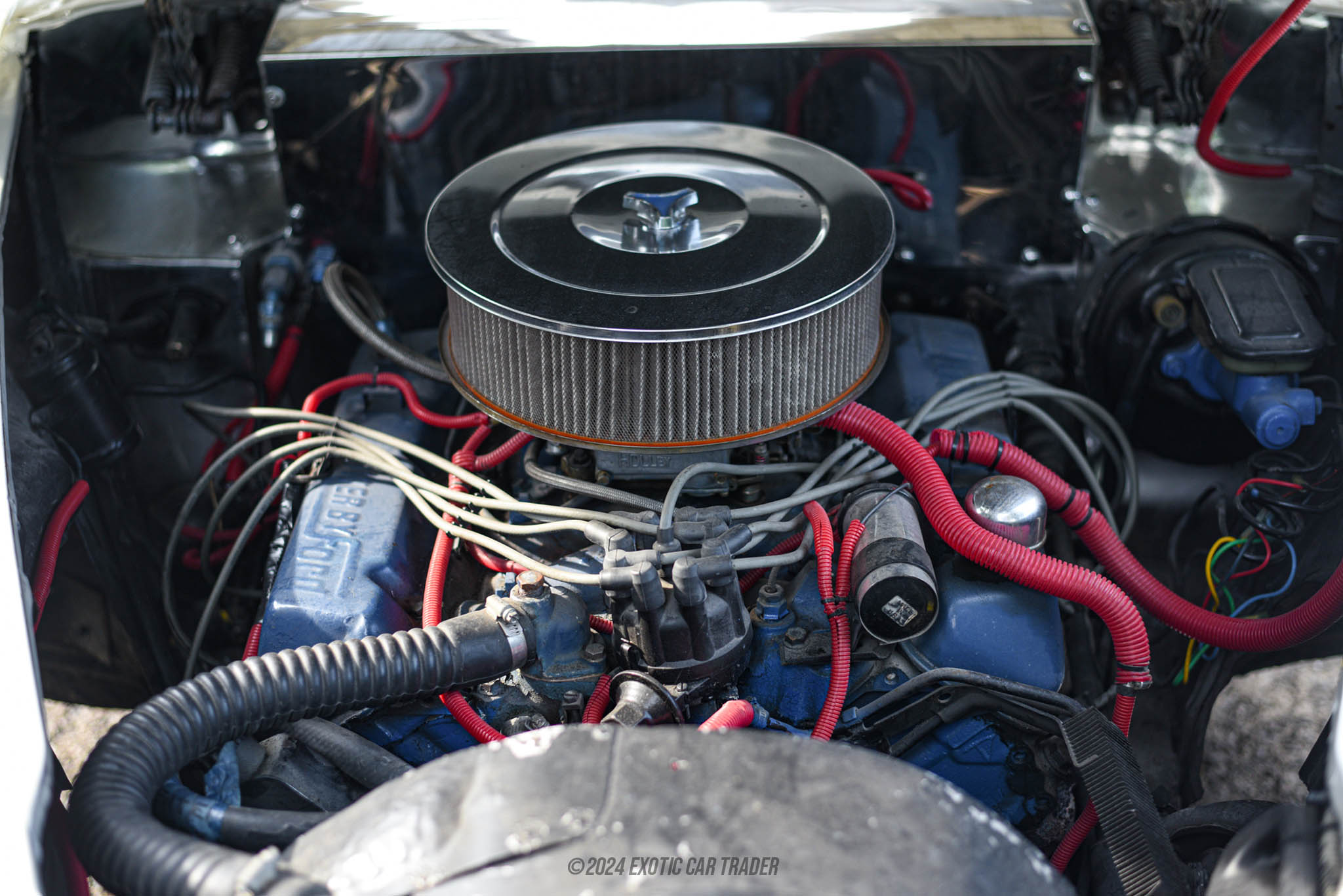 1947 Lincoln 76H Series - Engine Photo